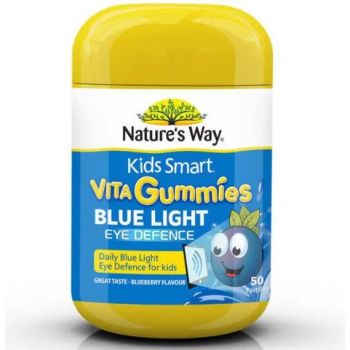 NATURE'S WAY兒童藍莓抗氧化藍光護眼軟糖50粒