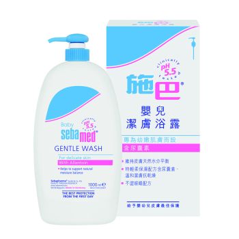 施巴嬰兒潔膚浴露 1000ML