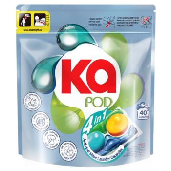 KA王子菁華4合1洗衣珠除蟎40粒包裝