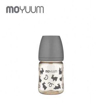 Moyuum寬口奶瓶170ml/6oz(黑色)