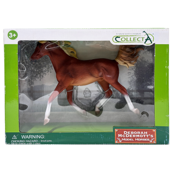 COLLECTA 1:12半阿拉伯公馬板栗色(彩盒色)