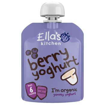 Ella's Kitchen 有機藍苺乳酪希臘風格 90G