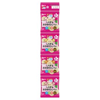 WAKODO CALCIUM SEAWEED BISCUIT (5G X 4 PACKS)