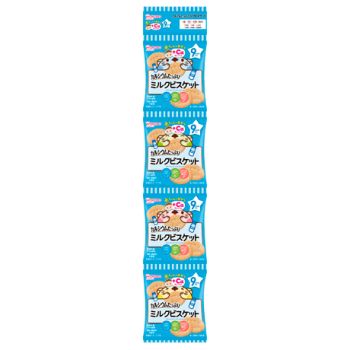 WAKODO MILK PLUS CALCIUM BISCUIT (10G X 4 PACKS)