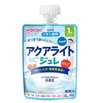 WAKODO APPLE-FLAVORED LACTIC ACID LECTROLYZED JELLY 80G