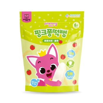 PINKFONG鯊魚寶寶米餅-蘋果30G(6M+)