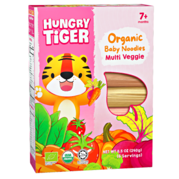Hungry Tiger 有機多種蔬菜嬰兒麵240克