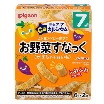 貝親7個月起嬰兒高鈣南瓜蕃薯米條