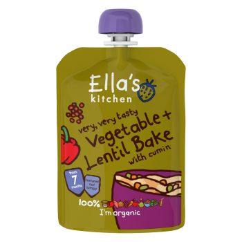 Ella's Kitchen 有機蔬菜烤扁豆蓉130克