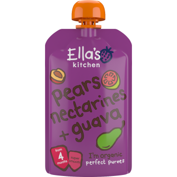 Ella's Kitchen 有機番石榴油桃香梨果蓉120克