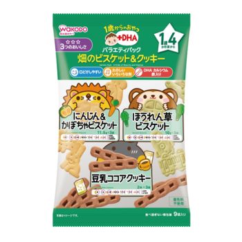 WAKODO DHA ASSORTED RICE CRACKERS (9 PACKS)
