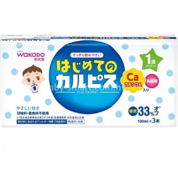 WAKODO BABY CALPIS DRINKS 1 YEAR OLD+ (100ML X 3)