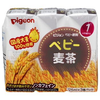 貝親紙盒裝麥茶  13775