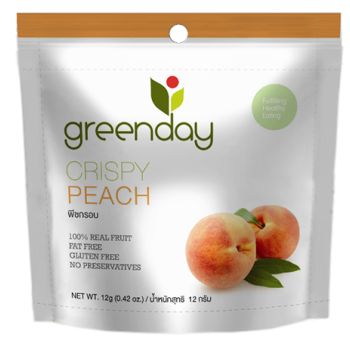 GREENDAY水蜜桃脆片12克