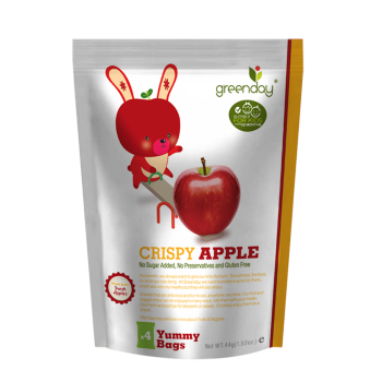 GREENDAY HAPPY FRUIT FARM CRISPY APPLE (4BAGSX11G)