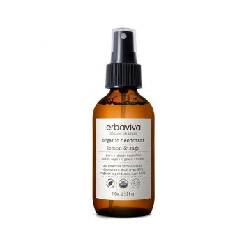 erbaviva Organic Deodorant- Lemon Sage 3.5oz