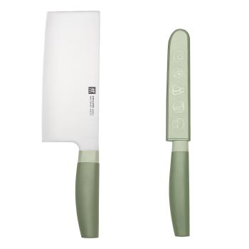 ZWILLING Now S 中式廚刀套裝2件 薄荷綠