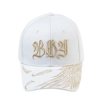 BOY LONDON金色翅膀刺繡棒球帽