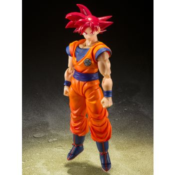 【預售】 [SHF] 超级撒亚人之神 孙悟空 -缠绕神之力量的姿态-