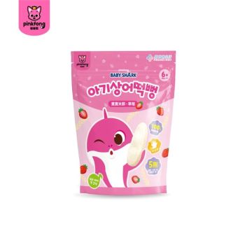 PINKFONG鯊魚寶寶米餅-草莓30G(6M+)