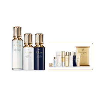 CLÉ DE PEAU BEAUTÉ 铂钻源亮净肤水凝套装