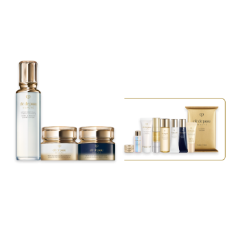 CLÉ DE PEAU BEAUTÉ 铂钻源亮净肤丰盈套装
