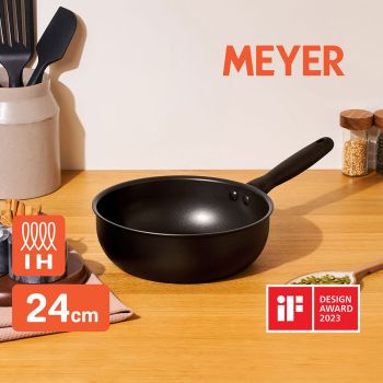 MEYER 24厘米 阳极氧化易洁万用锅