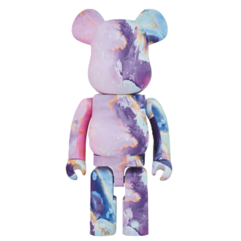BEARBRICK MC-596402 BEARBRICK 1000% MARBLE