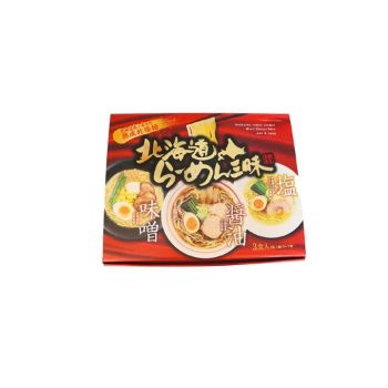 日本札幌面匠北海道三味拉面礼盒 3食入