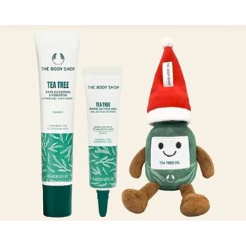 THE BODY SHOP 茶樹淨肌補濕套装