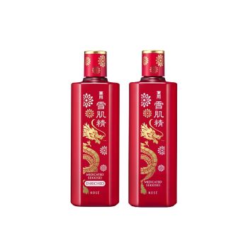 KOSÉ 药用雪肌精美白化妆水<经典版>&<滋润版>买1送1优惠套装