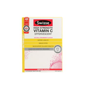 SWISSE 高濃度維C泡騰片 60粒