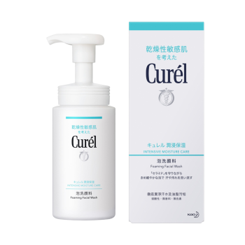 Curel 丰盈泡沫洁面乳