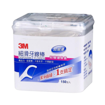 3M 细滑牙线棒盒装