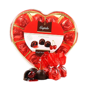 Cupido櫻桃朱古力心形禮盒