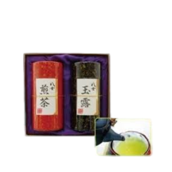 日本西福八女茶套裝 2罐