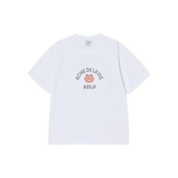acme de la vie x LINE FRIENDS BROWN印花T恤