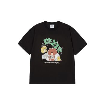 acme de la vie x LINE FRIENDS 印花T恤