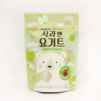 YOMIT FREEZE-DRIED YOGHURT & FRUIT CUBE(APPLE) 16G