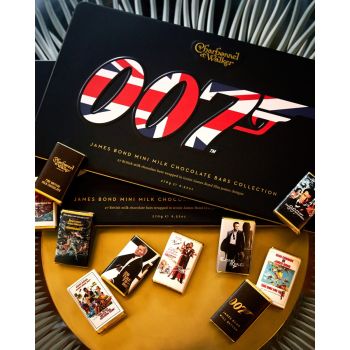 CHARBONNEL ET WALKER 007朱古力迷你片鐵盒裝270克