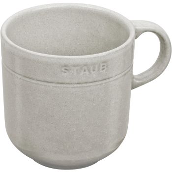 Staub 陶瓷杯 12cm/0.3L 松露白
Ceramic Mug 12cm/0.3L White Truffle