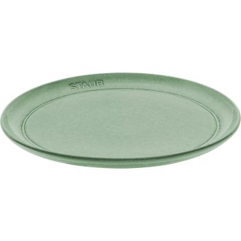 Staub 陶瓷餐碟 26cm 香草綠
Ceramic Plate 26cm Sage