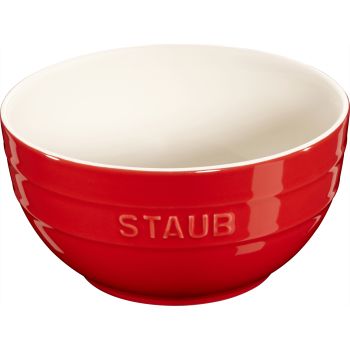Staub 陶瓷碗 17cm/1.2L 紅 Ceramic Bowl 17cm/1.2L Cherry