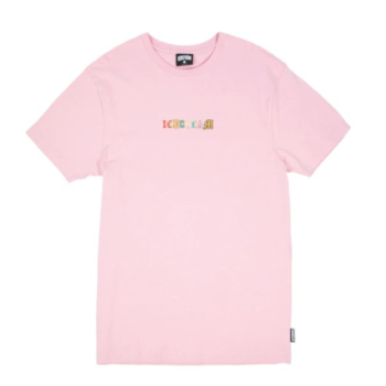 ICE CREAM 彩色印刷logo T恤