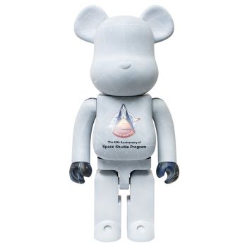 BEARBRICK MC-591834 BEARBRICK 1000% SPACE SHUTTLE