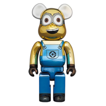 BEARBRICK MC-595252 BEARBRICK 1000% DAVE CHROME VER
