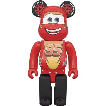 BEARBRICK MC-599250 BEARBRICK 1000% LIGHTNING MCQUEEN