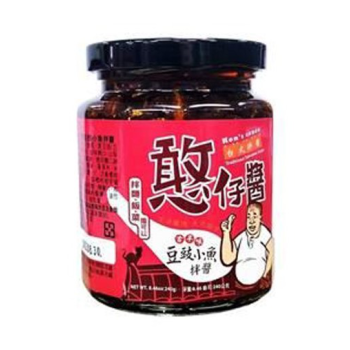 台灣憨仔古早味豆豉小魚拌醬