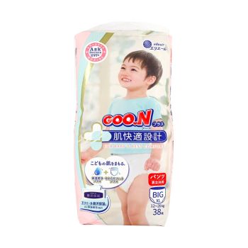 大王GOO.N紙尿褲敏感設計 加大碼