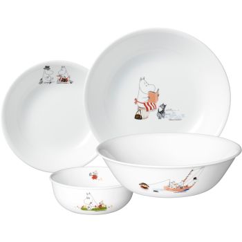 CORELLE 餐具套装4件 - Moomin Tammi